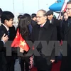 Nguyen Sinh Hung se rend à l’ambassade du Vietnam en Chine