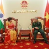 L’ambassadeur d'Inde reçu par un vice-ministre de la Défense