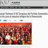 La presse argentine parle du 12e Congrès national du Parti