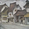 Les rues de Hanoï en peinture