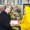 Le président du CC du FPV formule ses vœux du Têt au vénérable Thich Pho Tue
