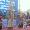 Phu Yên: Orchestre des «deux tambours, trois gongs et cinq cymbales»