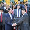 Le chef de l’État vietnamien reçoit une délégation d’entreprises internationales