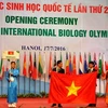 Ouverture des 27es Olympiades internationales de Biologie à Hanoi