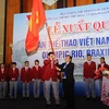 Cérémonie de départ des sportifs vietnamiens pour les JO de Rio 2016