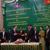 Vietnam et Cambodge signent un mémorandum sur la construction d’un marché frontalier modèle 