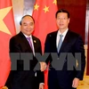 Nguyên Xuân Phuc reçoit le vice-Premier ministre chinois Zhang Gaoli