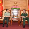 Une délégation de la Commission militaire centrale de Chine en visite au Vietnam