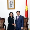 Un vice-PM vietnamien reçoit la directrice générale de Central Group