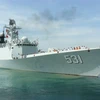 Des navires de la Marine chinoise au port de Cam Ranh