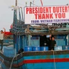 Lettre de remerciement au président philippin pour la libération des 17 pêcheurs vietnamiens