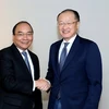 Nguyen Xuan Phuc rencontre à Davos les dirigeants de la BM, de l'OMC et du groupe Alibaba