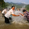 La fête de l'eau des Thai à Lai Châu