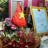 Des fruits du dragon du Vietnam présentés au Fruit Logistica 2017 à Berlin