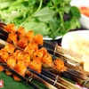 Cha tôm nuong de Thanh Hoa, un plat délicieux