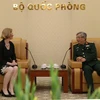 Le général Nguyen Chi Vinh reçoit l’ambassadrice néo-zélandaise