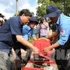 Rapatriement des restes de soldats volontaires vietnamiens au Cambodge