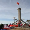 Une tour du drapeau national inaugurée au district insulaire de Côn Co à Quang Tri