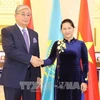 La présidente de l’AN est arrivée à Hanoï au terme de sa visite officielle au Kazakhstan