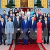 Tran Dai Quang rencontre des sponsors de la Semaine de l’APEC 2017