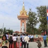 Inauguration de la restauration du monument de l’amitié Vietnam-Cambodge à Stung Treng