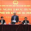 Le chef du gouvernement demande de se préparer à l’arrivée du typhon Tembin
