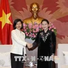 La présidente de l’A​N reçoit Mme l’ambassadeur du Canada au Vietnam