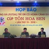 Football: la Coupe "Tôle Hoa Sen", une rencontre sportive attendue à Hô Chi Minh-Ville