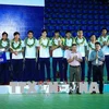 Volley-ball masculin : le Vietnam occupe la 3e place de la coupe LienVietPostBank 2018