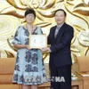 Mme l'ambassadeur de Belgique au Vietnam à l’honneur