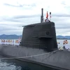 Un sous-marin japonais au port de Cam Ranh