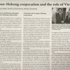 Un expert japonais estime le rôle du Vietnam au sein de la coopération Mékong-Japon