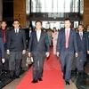 Le Premier ministre arrive à Kuala Lumpur 