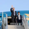 Le président de l’AN Nguyen Sinh Hung arrive à New York