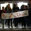 Les Européens saluent les réfugiés