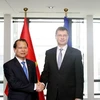 Vu Van Ninh rencontre le vice-président de la Commission européenne 