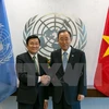 Entrevue Truong Tan Sang – Ban Ki-moon