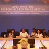 Conférence ministérielle de l'APEC aux Philippines