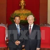 Le président du Sénat cambodgien reçu par des dirigeants vietnamiens