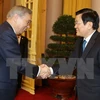 Le président Truong Tan Sang reçoit la délégation de la préfecture japonaise de Gunma 