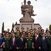 Inauguration du Mémorial des Héros morts pour la Patrie Cambodge - Vietnam 