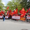 Manifestation münichoise contre les actes illégaux de la Chine en Mer Orientale
