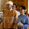 Le président birman U Htin Kyaw effectue une visite d'Etat au Laos 