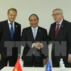 Le PM Nguyen Xuan Phuc rencontre des dirigeants de plusieurs pays au Japon 