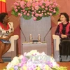 La vice-présidente de l'AN reçoit la directrice de la BM au Vietnam