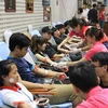 Des centaines de jeunes participent à la Fête du don de sang