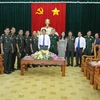 Des responsables du Nam Bo Occidental rencontrent leurs homologues de l'armée cambodgienne