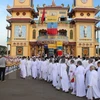 L'Eglise des missionnaires caodaïstes célèbre le 60e anniversaire de sa fondation