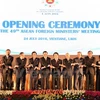 Ouverture de la 49e réunion des ministres des Affaires étrangères de l'ASEAN