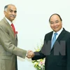 Le PM Nguyên Xuân Phuc reçoit l'ambassadeur indien Harish Parvathaneni